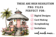 Whimsical Beach Hut Clipart, an Illustration by OK Design (Thumbnail 6 of 6)