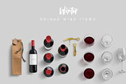 Winter Scene Creator Bundle, a Books & Magazine Mockup by Custom Scene (Thumbnail 15 of 32)