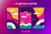 Cartoon set surface. Art., a Decorative Illustration by KENO Mascots (Thumbnail 2 of 3)