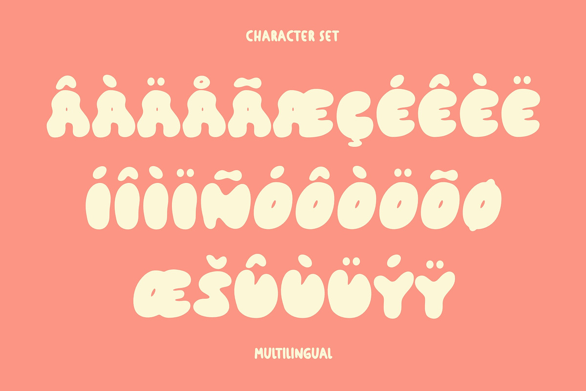 Femme Fierce - Cute Bubble Font, a Handwritten Font by ariodsgn (Photo 5 of 8)