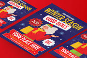 Winter Season Good Deals Flyer Set, a Flyer Template by Annora Studio (Thumbnail 4 of 6)