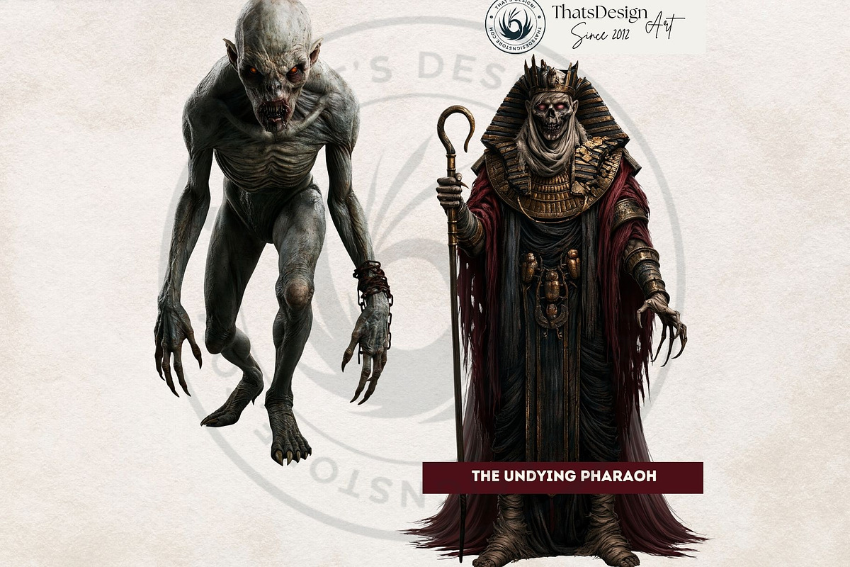 71 Halloween Horror Cliparts, a Seasonal Illustration by ThatsDesignArt (Photo 8 of 15)