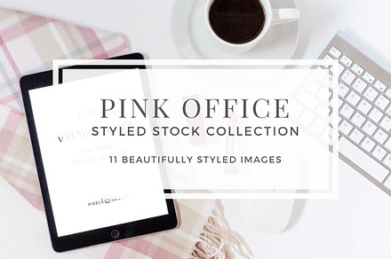 Pink Office Styled Stock, a Business Photo by Pixels & Design