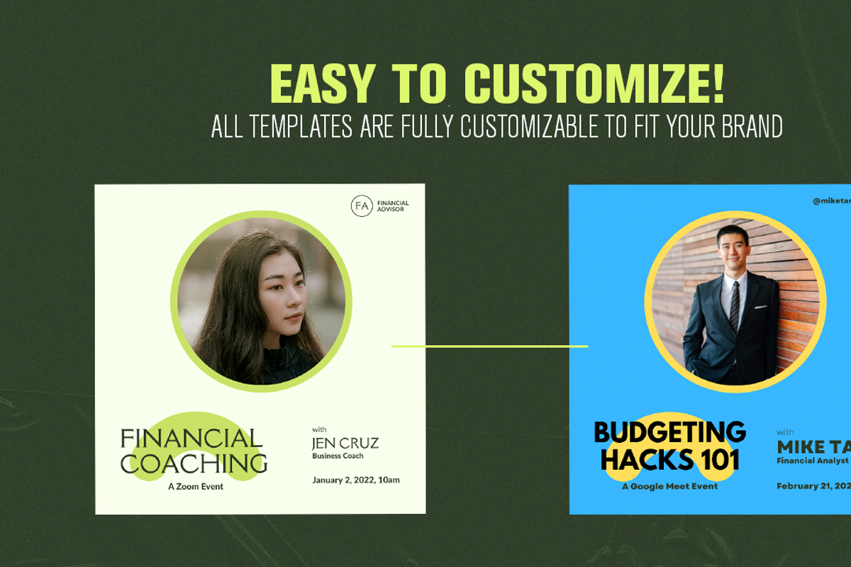 Canva Social Media Templates, a Social Media Template by Florentiknows (Photo 3 of 4)