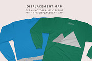 Fine Jersey Long Sleeve Mockups, a Shirt Mockup by GraphicHero (Thumbnail 4 of 7)