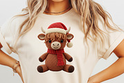 Crochet Yarn Christmas PNG Bundle, an Illustration by Craft Nest (Thumbnail 3 of 6)