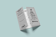 DL Gate Fold Mockup, an Advertising Mockup by Twins_studio (Thumbnail 4 of 5)