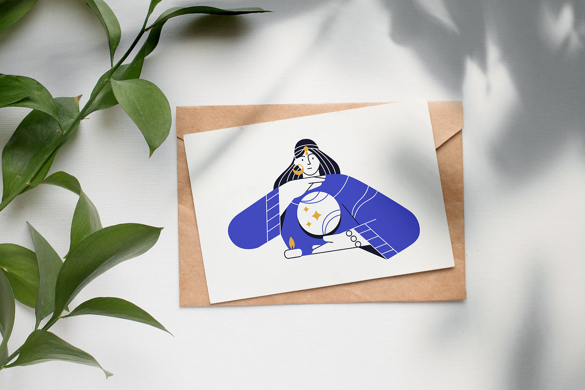Fortune tellers or witches set, a Person Illustration by Good Studio (Photo 8 of 10)