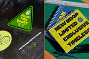 Broken Stroke New Bold Display Sans, a Sans Serif Font by timelesstype.co (Thumbnail 5 of 10)