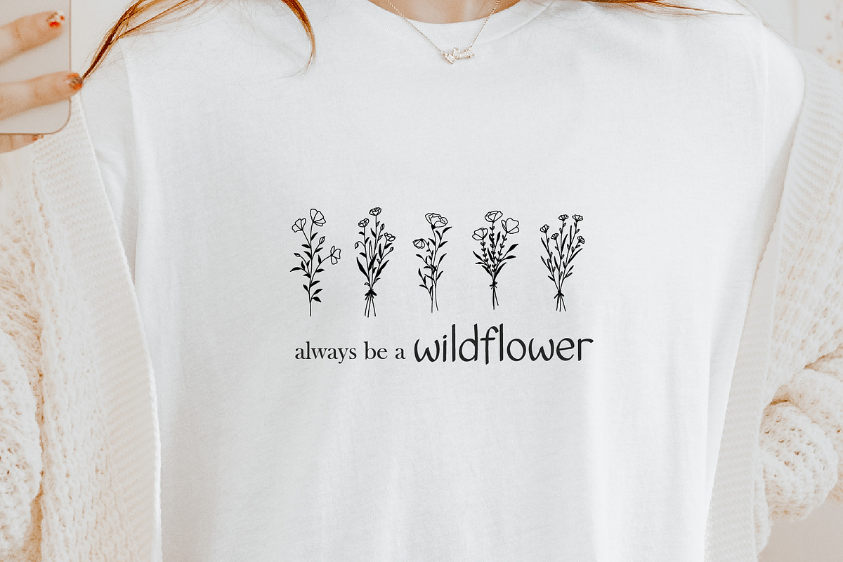 Wildflower Dreams Font & Flowers, a Handwritten Font by Kaya Fonts (Photo 2 of 20)