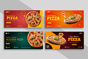 Pizza Shop Facebook Cover Template, a Social Media Template by Designgrove (Thumbnail 2 of 2)
