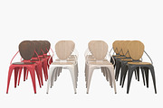 Louix Chair, a Furniture 3D Model by Morne Studio (Thumbnail 8 of 8)