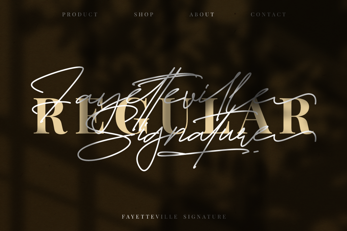 Fayetteville Signature Business Font, a Script Font by KennedyStudio (Photo 5 of 11)