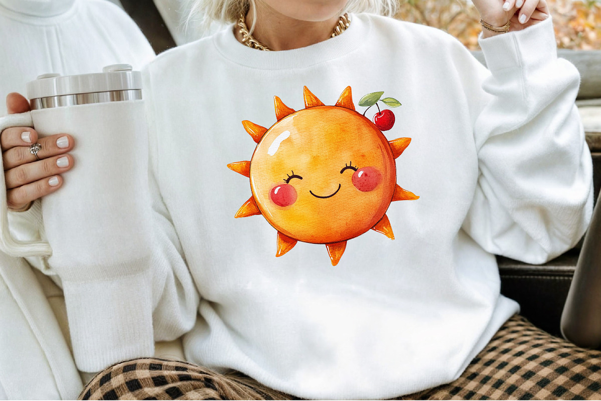 Cherry Red Summer Clipart, an Illustration by Sublimation Artist (Photo 4 of 6)