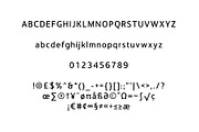 Linear Form Neue | A Sans Serif Font, a Sans Serif Font by Supersimbo © (Thumbnail 6 of 11)