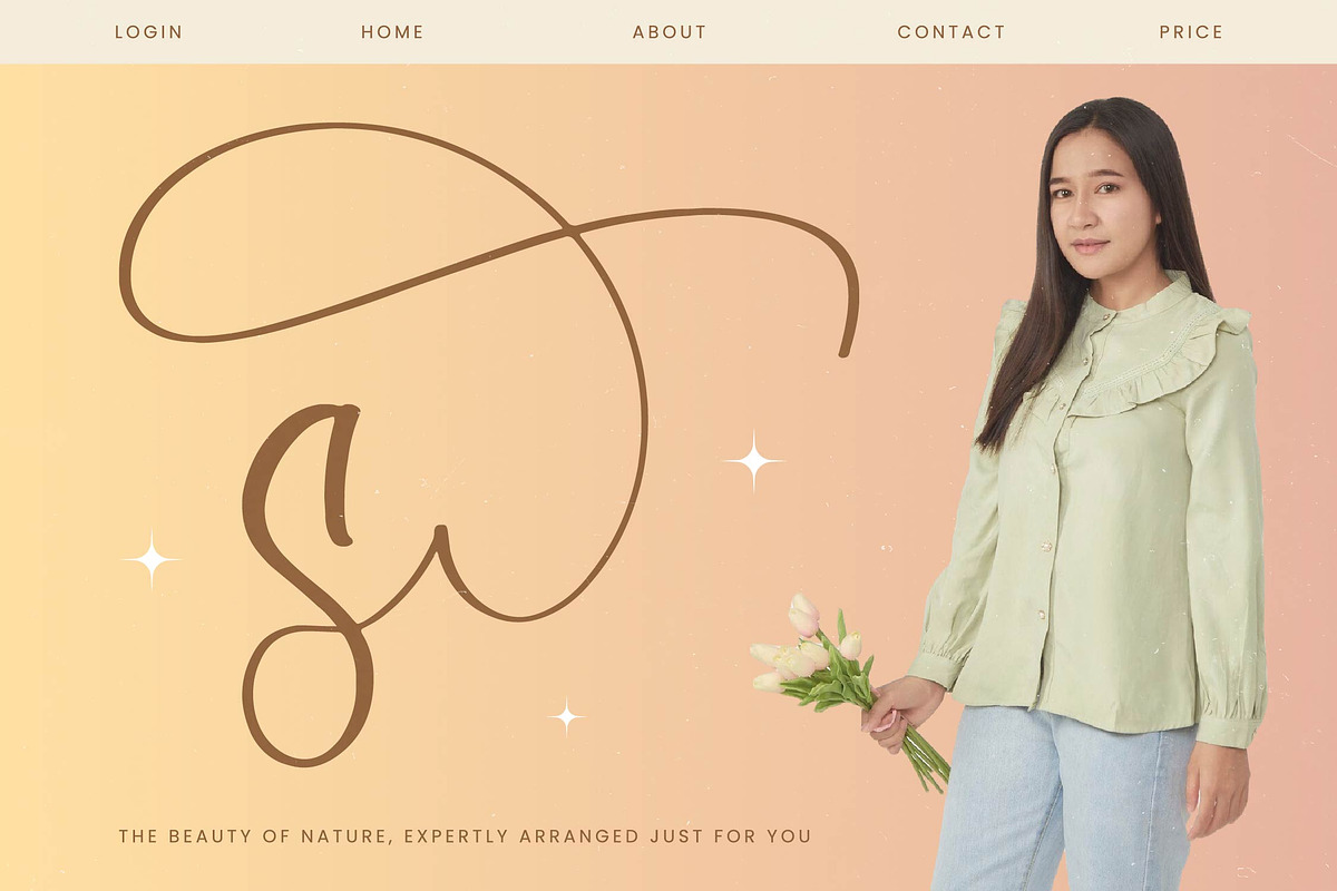 Evangeline Chalista Stylish Font, a Script Font by stylishtype.co (Photo 3 of 20)