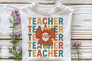 Teacher Pencil Christmas Coquette, an Illustration by CraftArtStudio (Thumbnail 2 of 4)