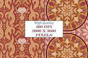 Autumn Boho Patterns Thistle Flowers, a Pattern Graphic by RachelStudio (Thumbnail 6 of 10)