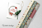 Watercolor WINTER HOLIDAYS, a Seasonal Illustration by LeriaArt watercolor (Thumbnail 14 of 16)