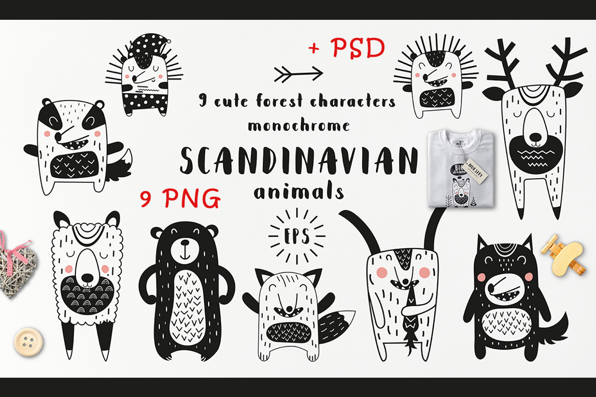 Nursery Art Forest Animals, an Animal Illustration by Nursery Art (Photo 3 of 5)