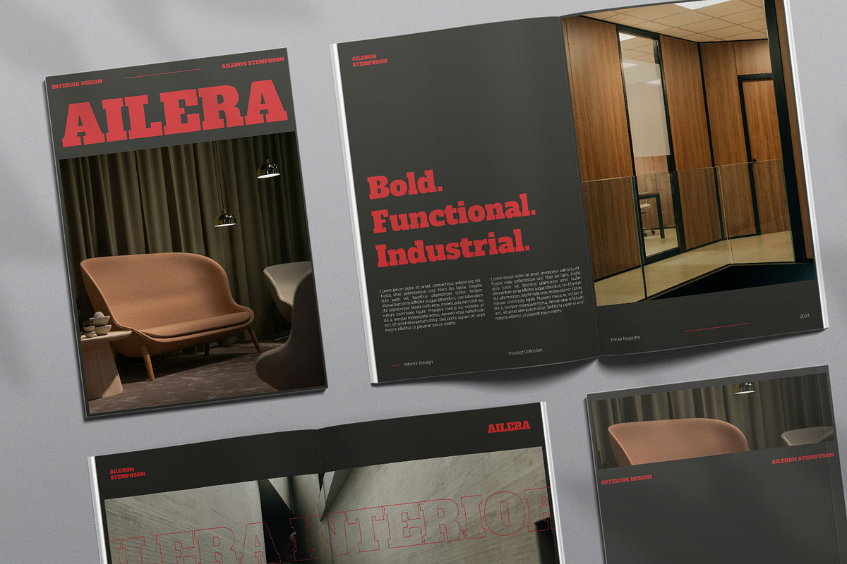 Ailera Editorial Interior Lookbook, a Magazine Template by Portocraft (Photo 5 of 6)