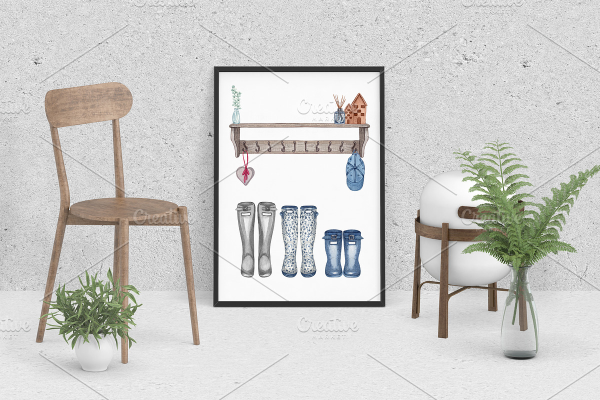Family Print Scene Creator, an Object Illustration by BarvArt (Photo 5 of 7)