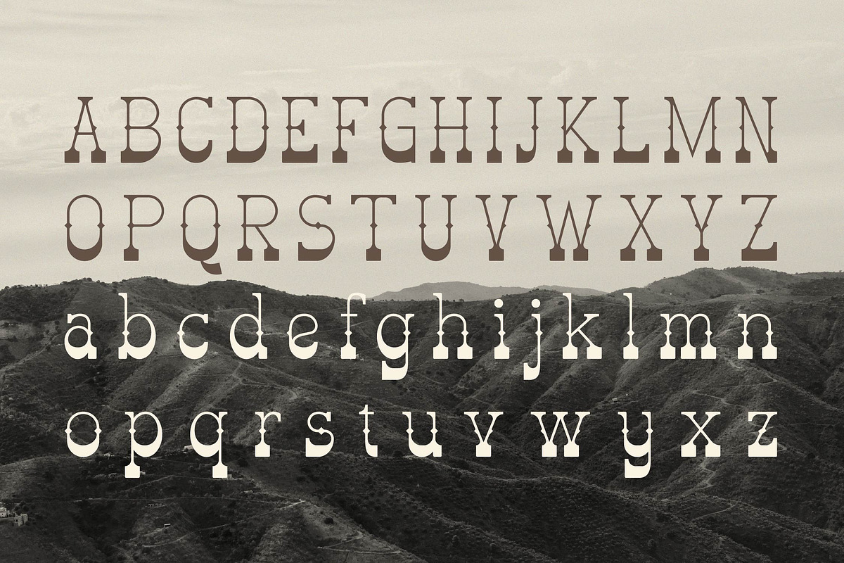 Elsklemer | Western Slab Serif, a Slab Serif Font by Denustudios (Photo 10 of 15)
