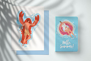 People swimming on rubber rings set, a Person Illustration by Good Studio (Thumbnail 3 of 3)