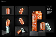 Can Bundle Mockups - 33cl / 12oz, a Product Mockup by Mocku (Thumbnail 8 of 13)