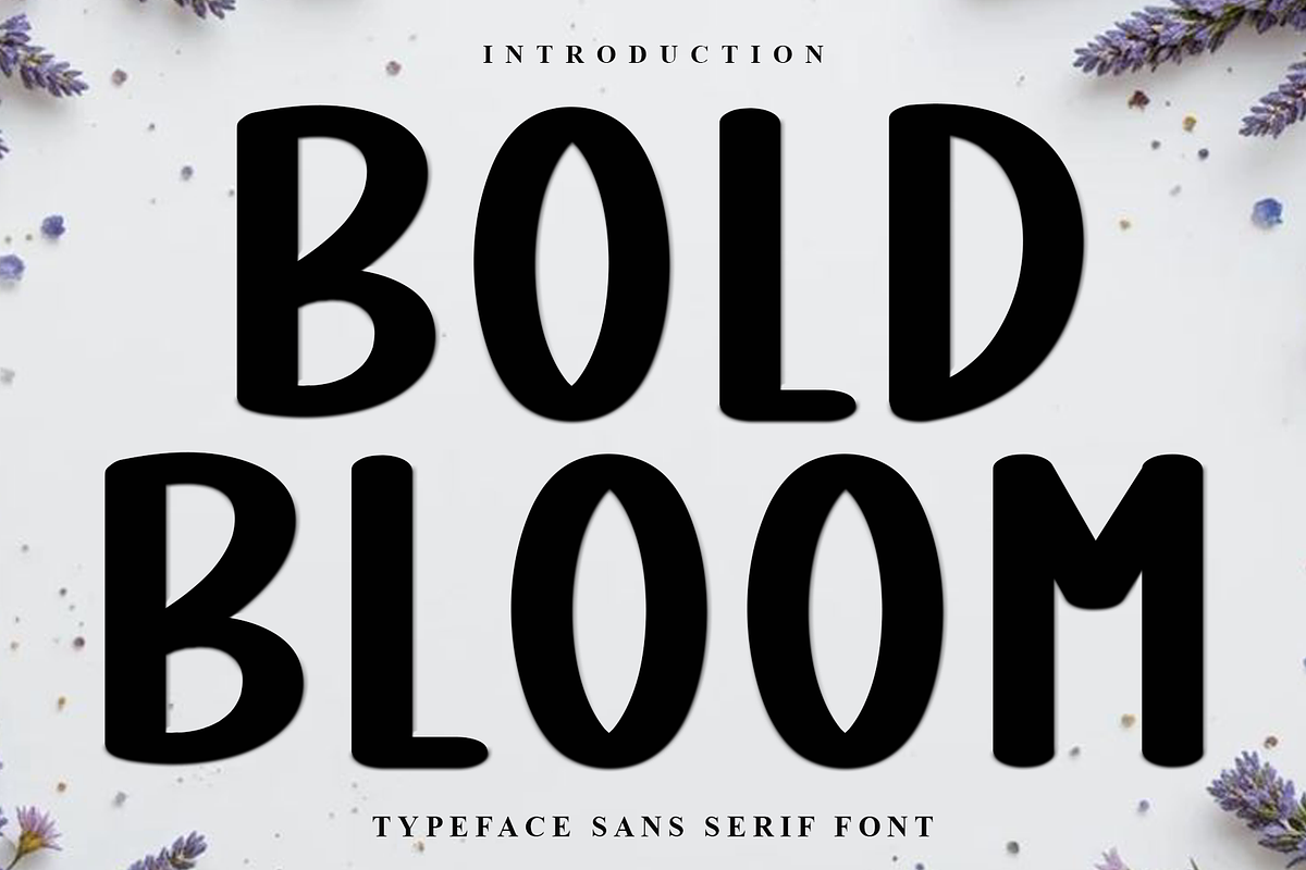 Bold Bloom, a Script Font by FreshTypeINK (Photo 1 of 8)