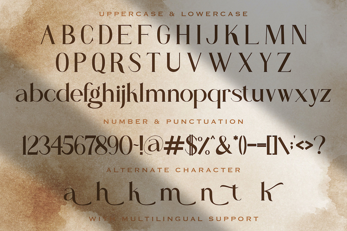 Sandy King - Casual Serif Font, a Serif Font by StringLabs (Photo 7 of 8)