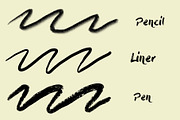Illustration Procreate Brushes, a Brush Add-On by KJP Designs (Thumbnail 5 of 15)