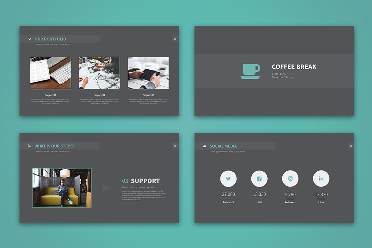 Basic Keynote Template, a Presentation Template by PreFactory (Photo 4 of 6)
