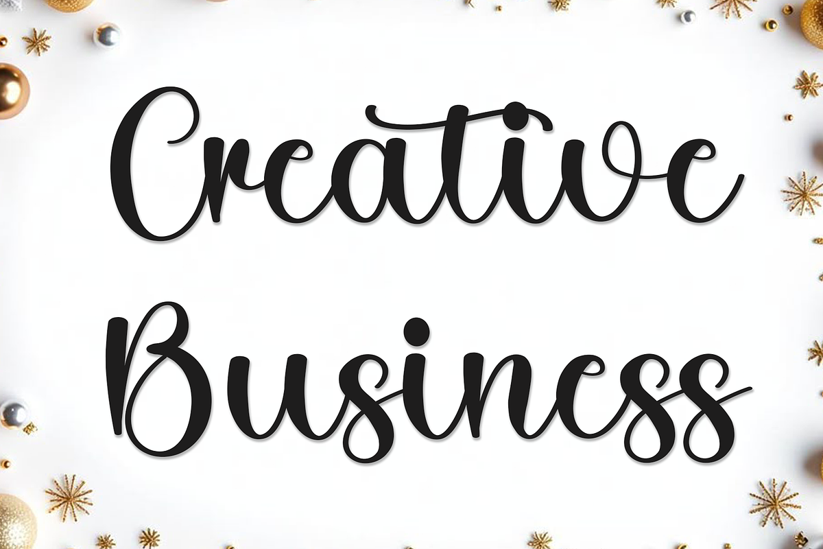 Besties Christmas, a Handwritten Font by InermediaSTUDIO (Photo 7 of 8)