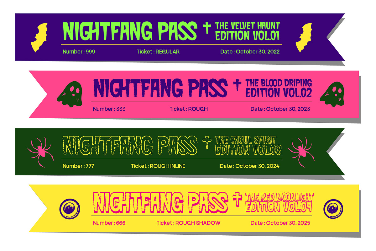 HipHep - Halloween Horror Font, a Sans Serif Font by Casloop Studio (Photo 3 of 10)