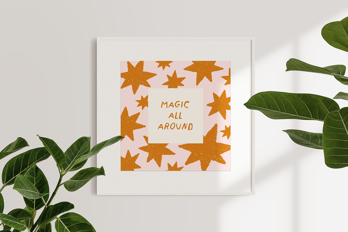 Abstract, doodle card designs set, a Decorative Illustration by Good Studio (Photo 9 of 10)
