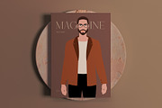 Portrait Creator - Man, a Person Illustration by PatrushevaYana (Thumbnail 4 of 7)