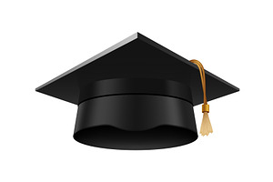 Graduation cap. Academic cap, an Education Illustration by Things for designers