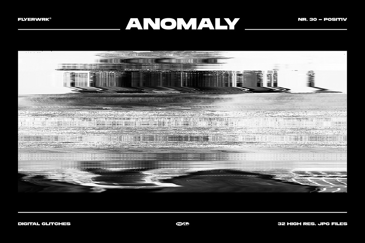 Anomaly - 32 Digital Glitch Textures, a Texture Graphic by FLYERWRK (Photo 9 of 10)