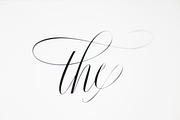 Fifty pre-made elements of THE, a Symbol Font by Blessed Print (Thumbnail 15 of 20)