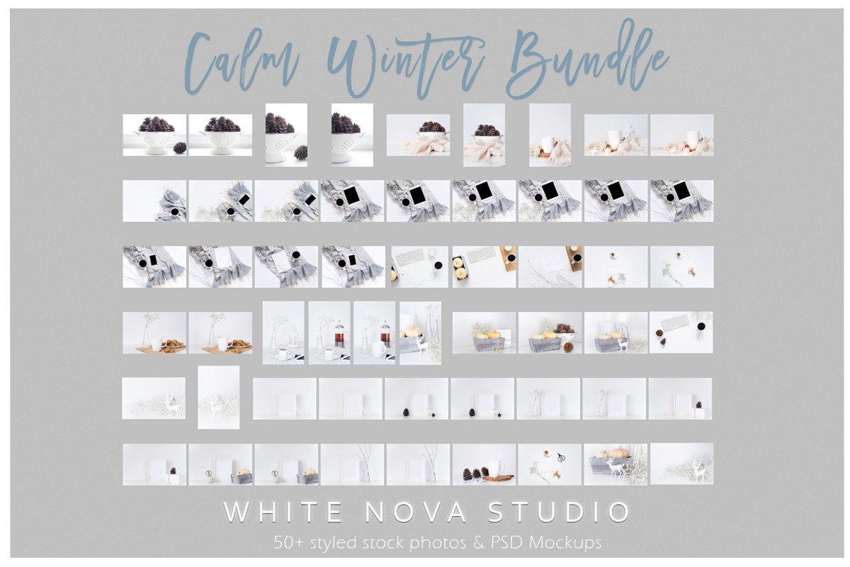 Calm Winter Bundle, a Social Media Template by Kate Roubin (Photo 9 of 9)