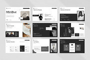 Minimal PowerPoint Template, a Presentation Template by evgenystudio (Thumbnail 4 of 6)