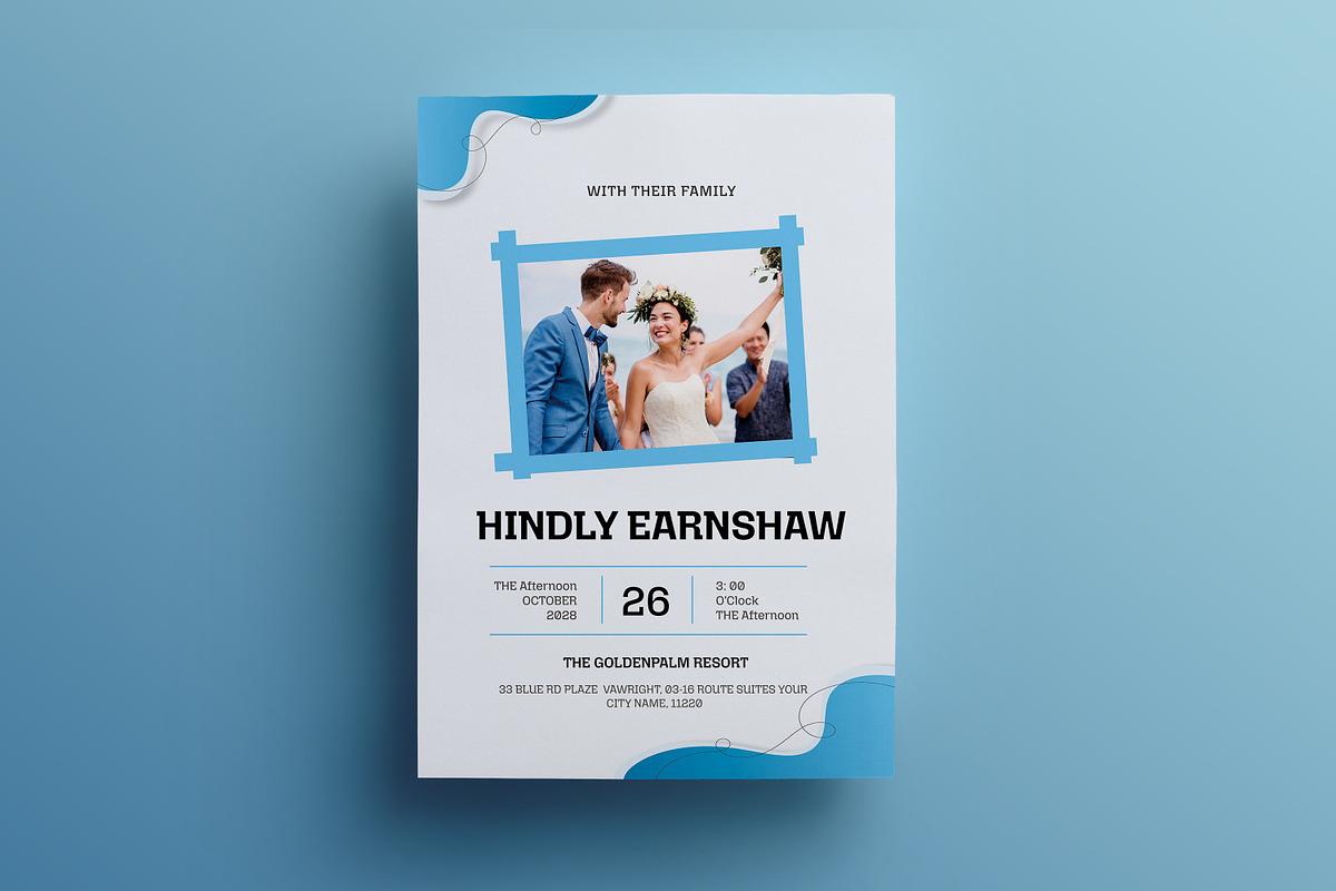 Elegant Neutral Color Funeral Progra, an Invitation Template by Creatiya Type (Photo 4 of 6)