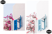 12 Real Santorini Lightroom Presets, a Preset Add-On by Hue Palettte Studio (Thumbnail 9 of 10)