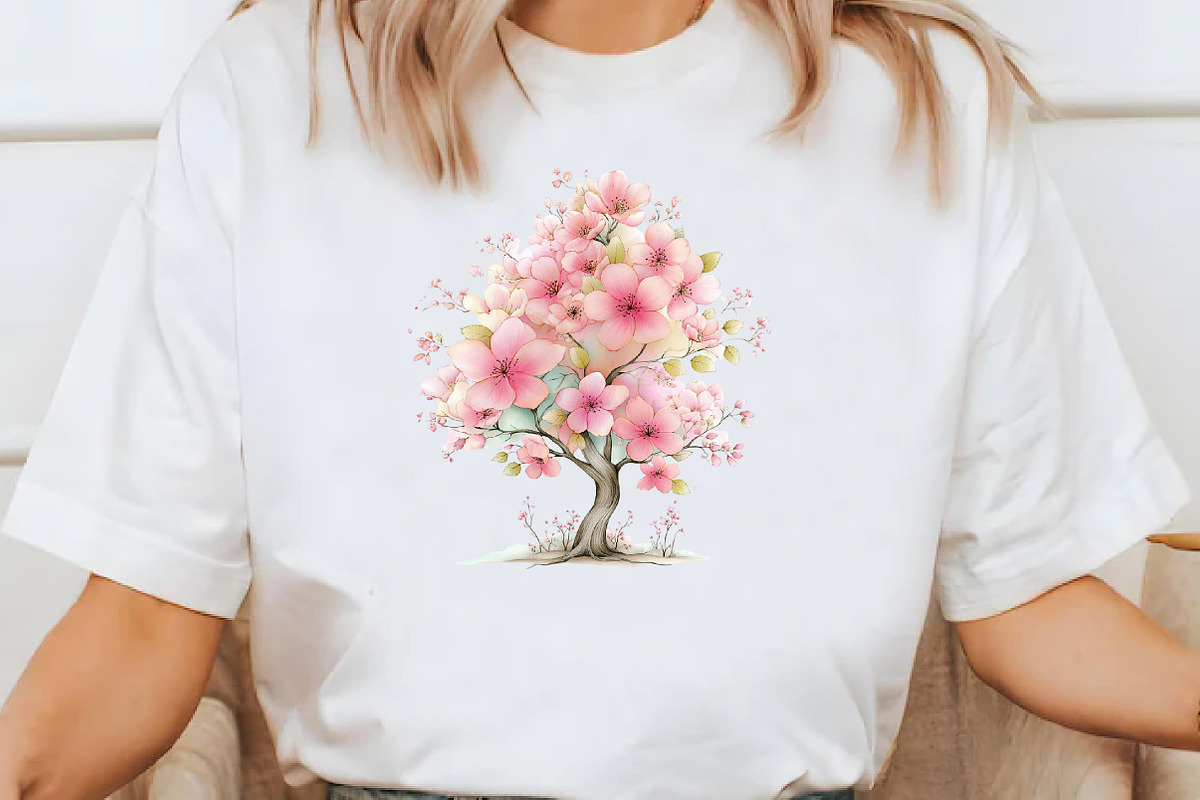 Whimsical Blossom Tree clipart, an Illustration by Designworld (Photo 6 of 8)