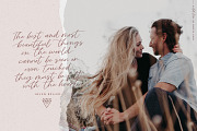 Script font Wild Love logos, a Script Font by Angele Kamp (Thumbnail 7 of 15)