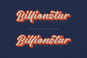 Billionstar, a Script Font by ribethstudio (Thumbnail 2 of 12)