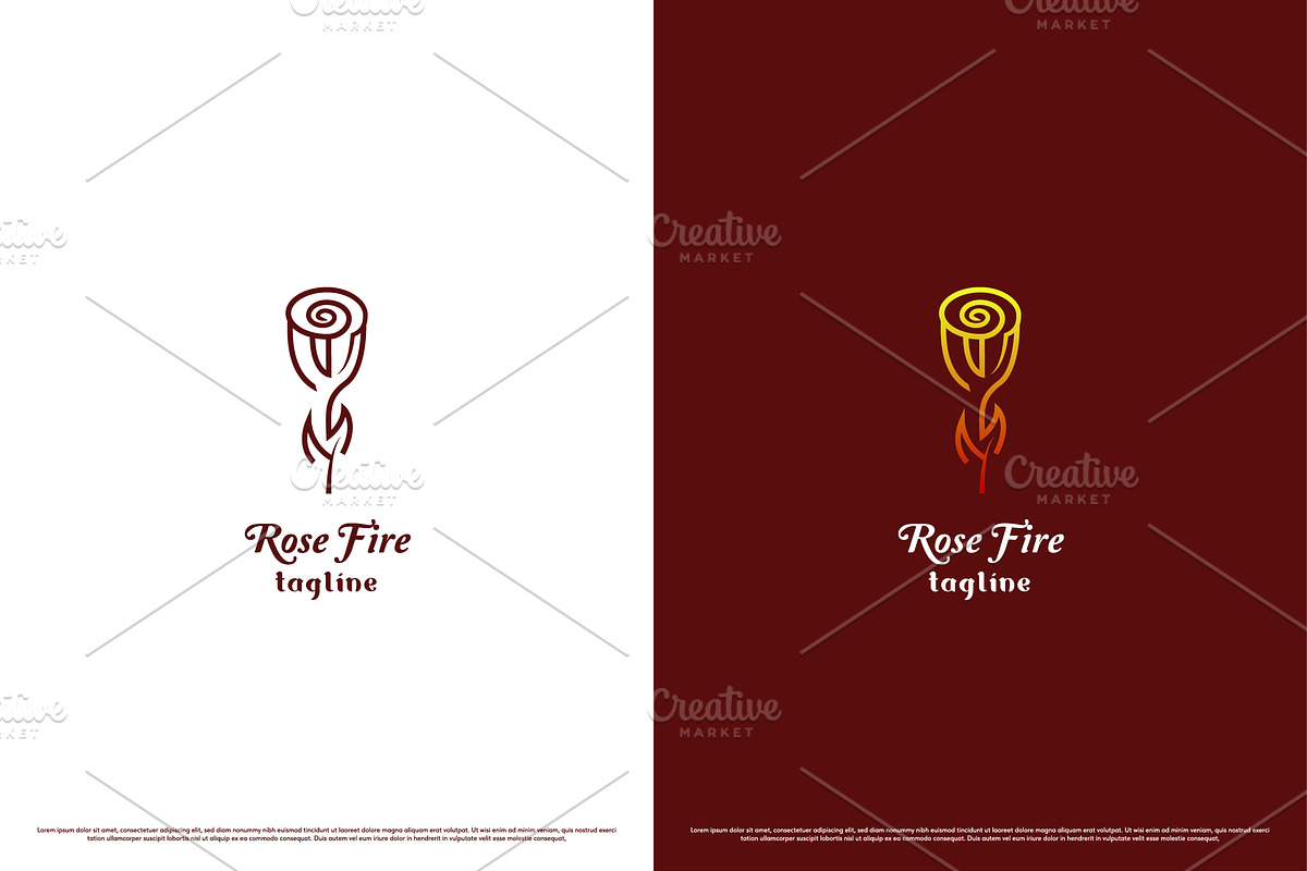 Beauty Rose Boutique Logo Design, a Branding & Logo Template by Morvana Crew