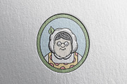 Vintage Grandmother Chef logo 7 PACK, a Branding & Logo Template by Alexandra De Angelis (Thumbnail 3 of 7)
