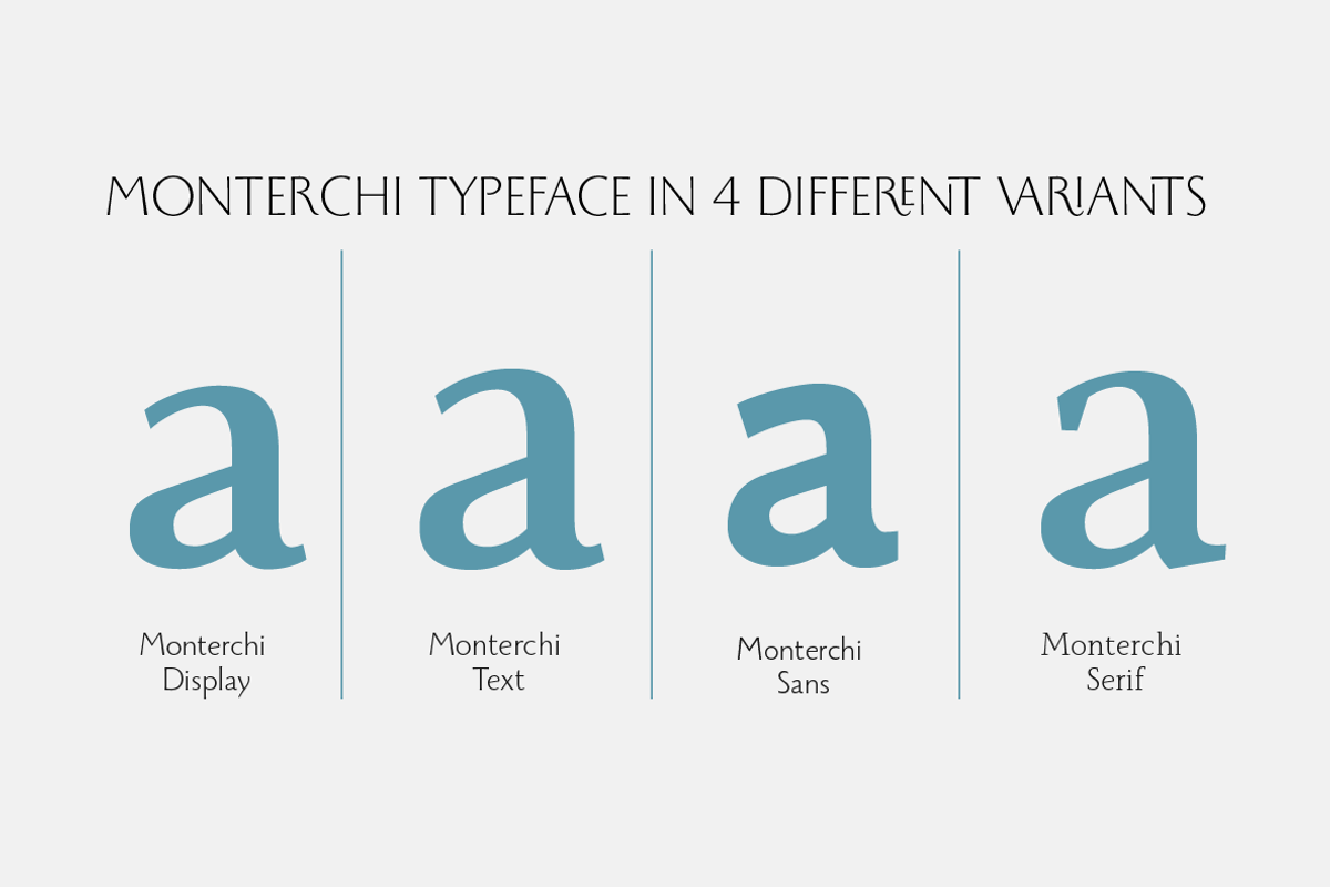 Monterchi - 50 fonts, a Sans Serif Font by Zetafonts (Photo 10 of 12)